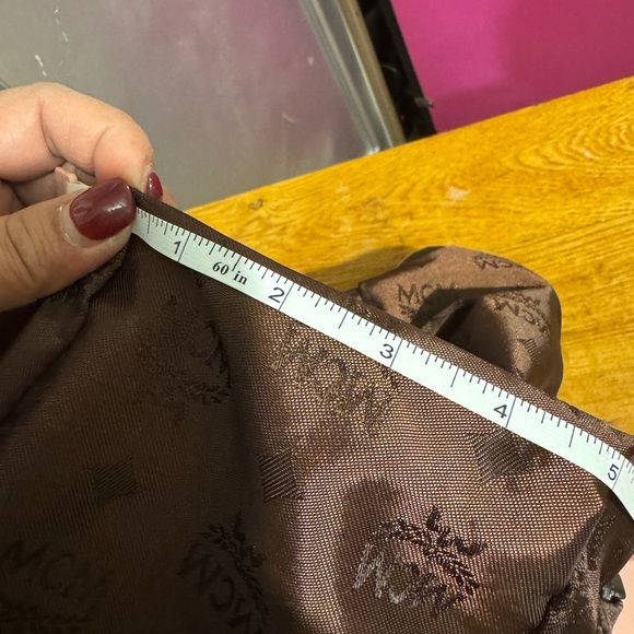MCM Brown and Tan Backpack main image 4
